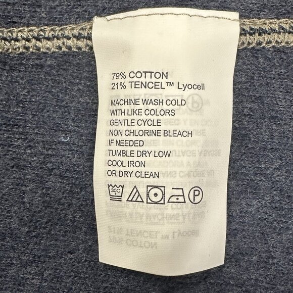 Tommy Bahama Men’s Small Reversible Vest Flipshore Full Zip Blue Gray Rockshade - Picture 7 of 10